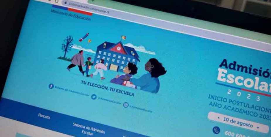 Admisión Escolar 2023 fechas para postular y cómo hacerlo