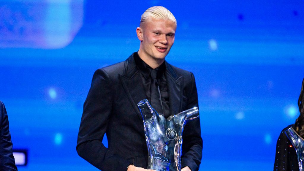 Superó a Messi y De Bruyne Erling Haaland gana el premio al mejor