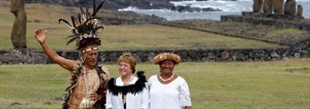 Bachelet firma proyecto de ley que regula la residencia de personas en Rapa Nui