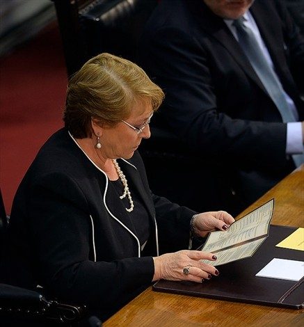 Bachelet respalda el cambio de fecha de la cuenta pública presidencial