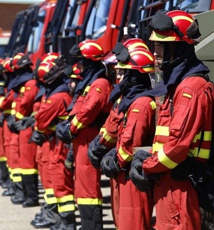 Militares españoles llegan a Chile para combatir los incendios forestales