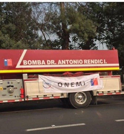 Onemi desmiente a Bomberos de Hualqui: “En ningún momento” se detuvo a los carros para una foto