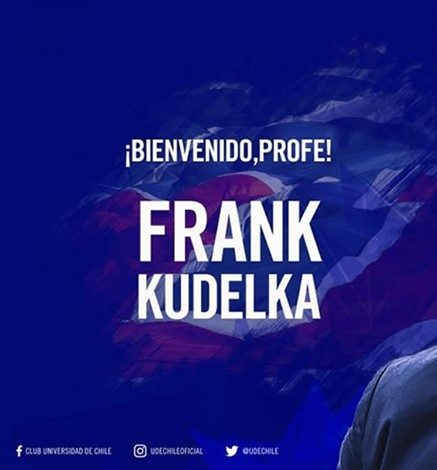 Frank Kudelka es el nuevo entrenador de la Universidad de Chile
