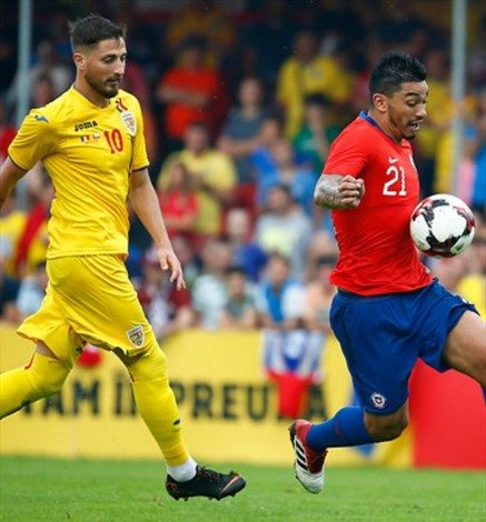 Chile cayó ante Rumania en partido amistoso en Austria
