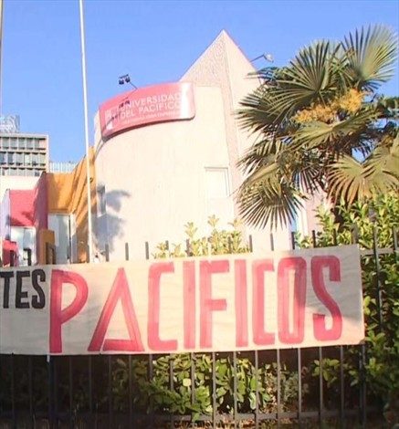 Estudiantes inician la toma de la sede Las Condes de la Universidad del Pacífico