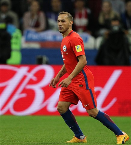 Marcelo Diaz Envio Su Apoyo A La Seleccion Chilena En Medio De Sus Vacaciones