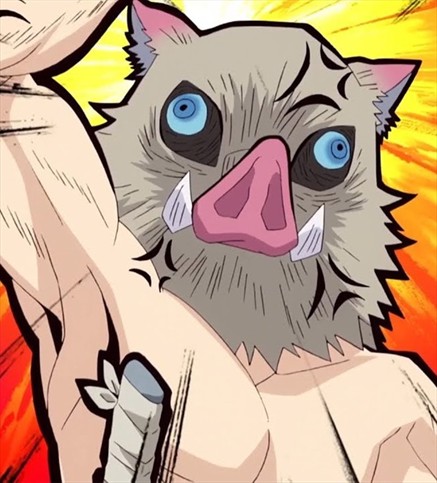 Inosuke de Kimetsu no Yaiba se convirtió en el Inosuke de Kimetsu no Yaiba se convirtió en el