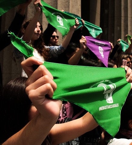 La psicóloga Carla Rojas conversó en la Mesa Feminista de Agenda de Género