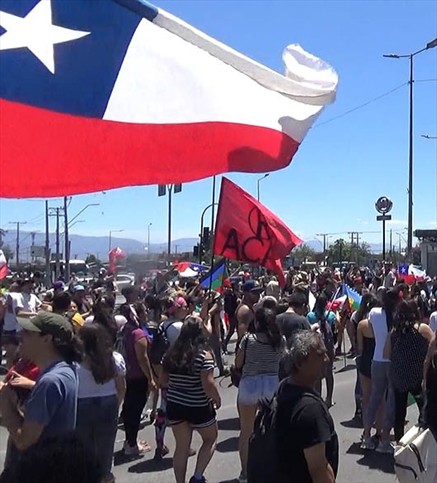 Chile en las calles: un mes de resistencia