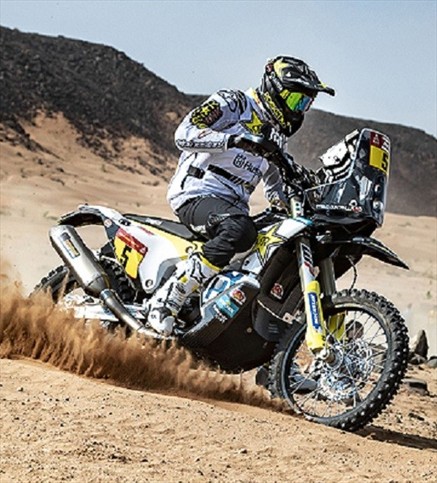 Quintanilla trepa en el Rally Dakar y se ubica en la segunda posición de la general