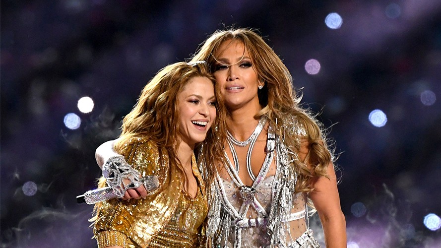Shakira y J.Lo registraron explosivo aumento en sus reproducciones en Spotify desde el Super Bowl