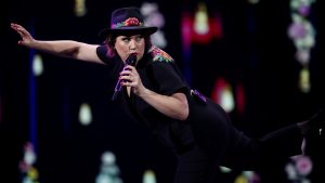 Javiera Contador hizo reír a la Quinta Vergara en Viña 2020
