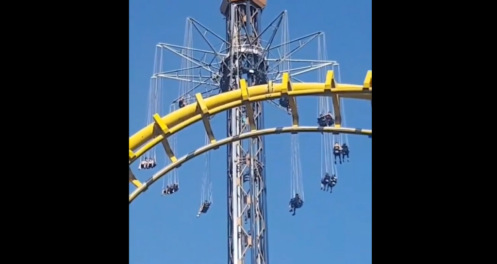 Falla eléctrica en Fantasilandia suspendió a varias personas durante 20 minutos en el aire