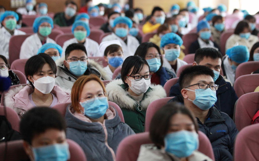 Funcionarios del Hospital del Norte de Jiangsu