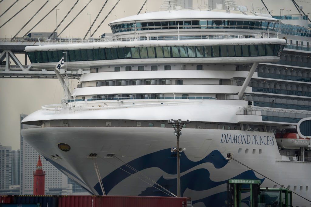 Tripulante chilena de crucero "Diamond Princess" fue contagiada con coronavirus