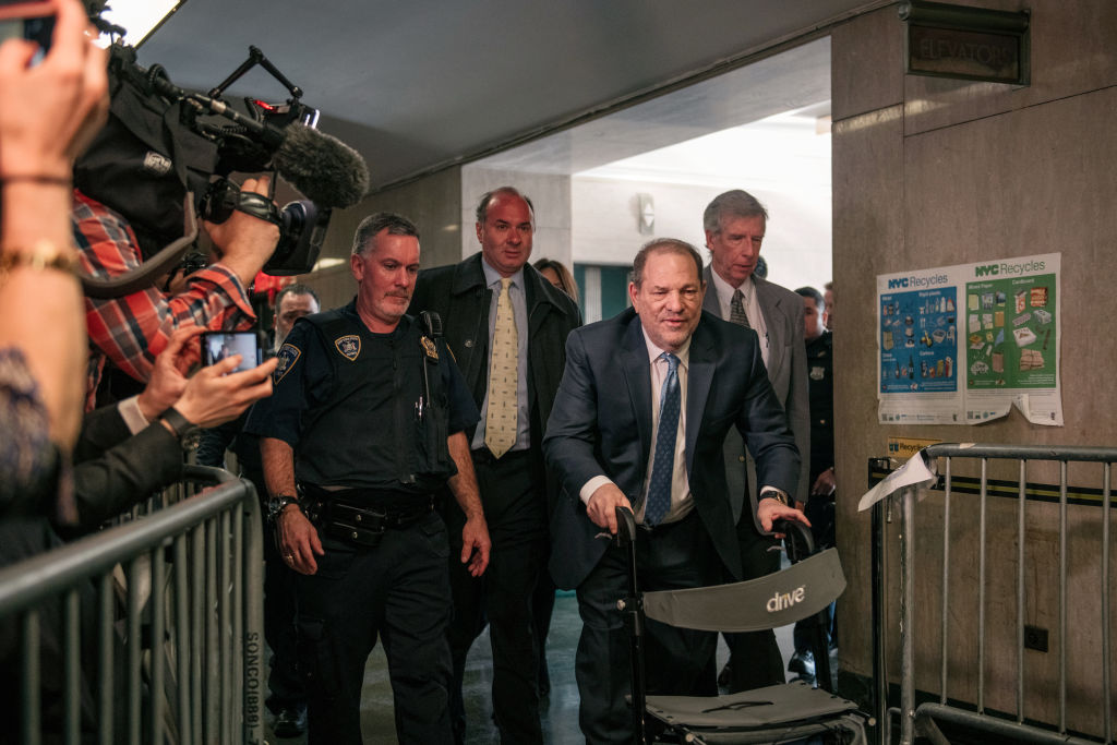 El condenado Harvey Weinstein