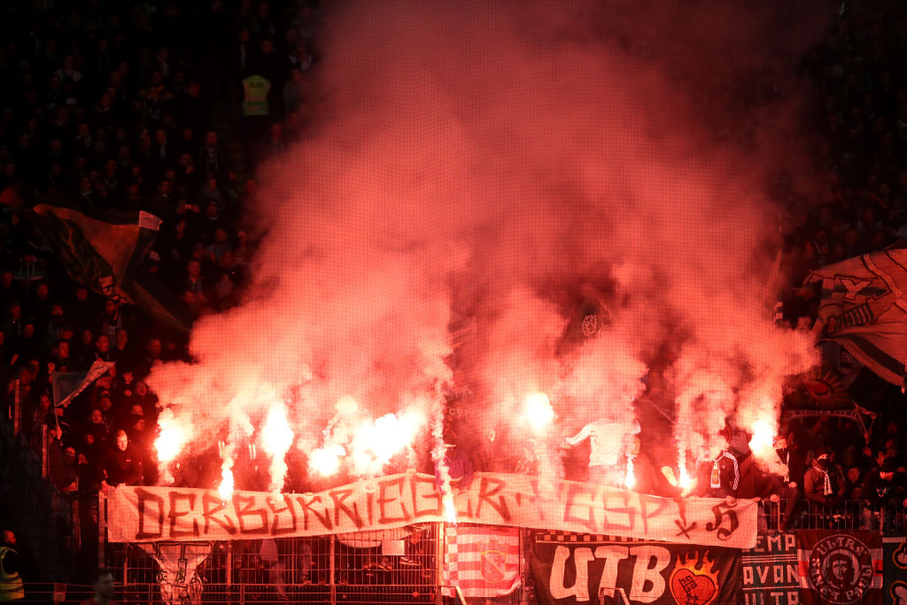 La protesta de los hinchas del Werder Bremen