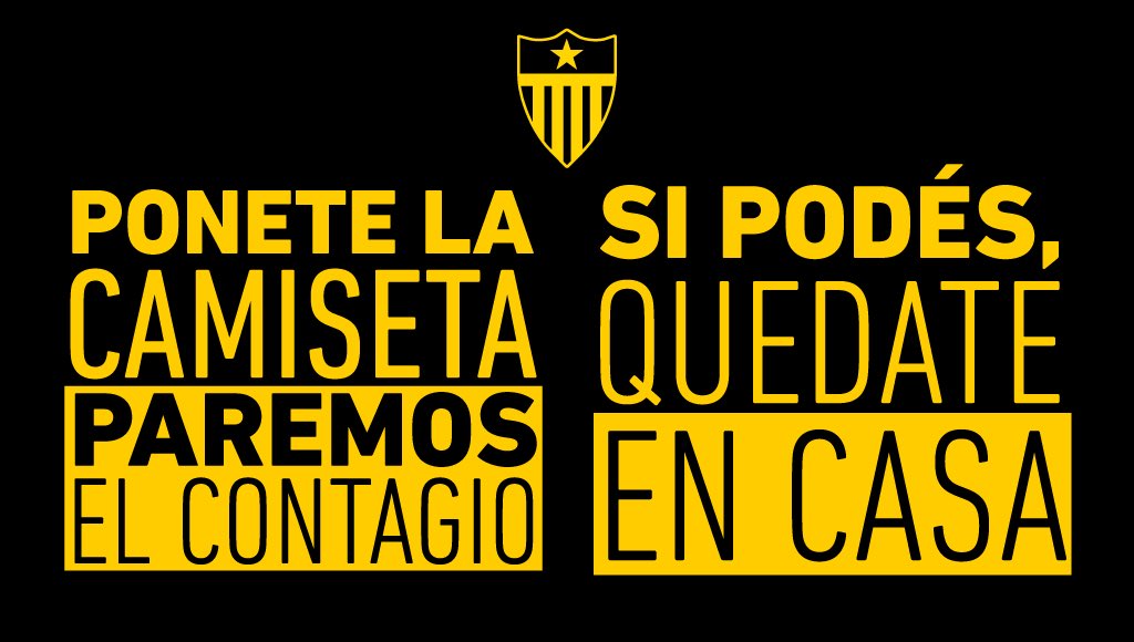 La campaña a favor del aislamiento preventivo que difunde Peñarol