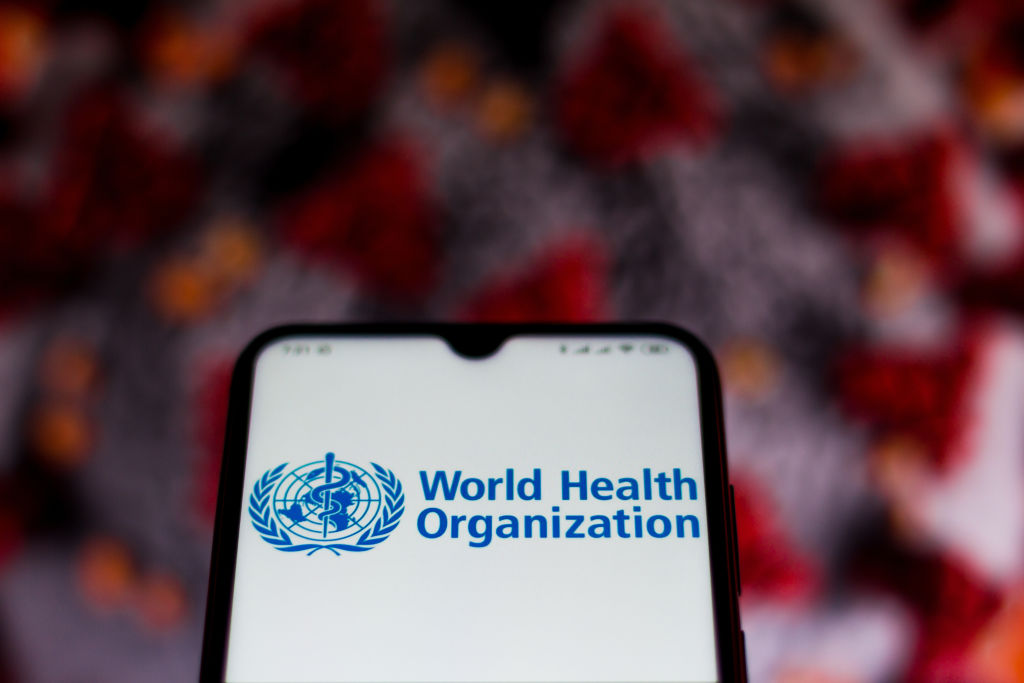 Una imagen de la plataforma de la Organización Mundial de la Salud