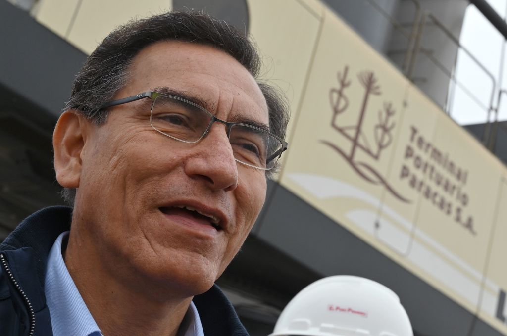El presidente peruano Martín Vizcarra