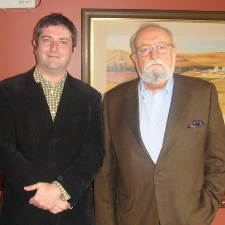 Álvaro Gallegos y Krzysztof Penderecki