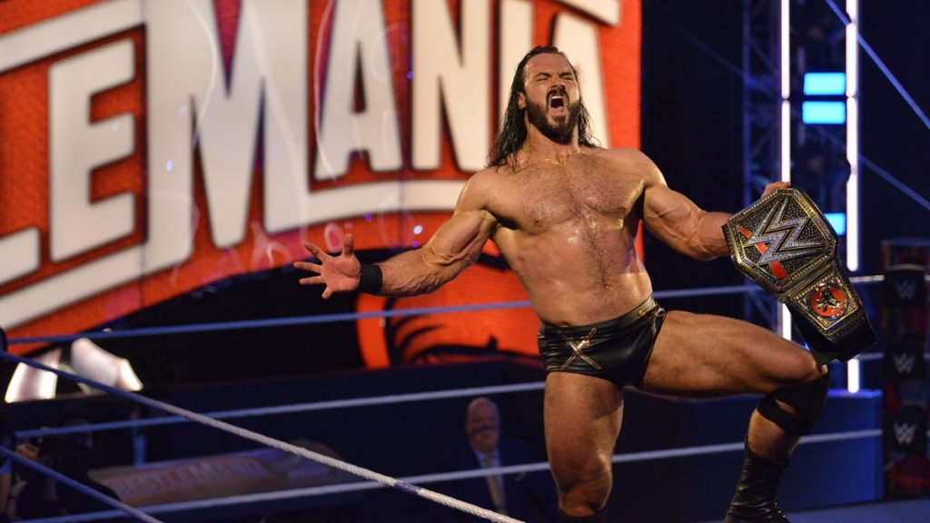 Drew McIntyre se coronó campeón de WWE en la segunda jornada de Wrestlemania 36