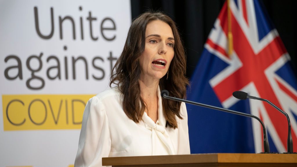 La primera ministra de Nueva Zelanda, Jacinda Ardern