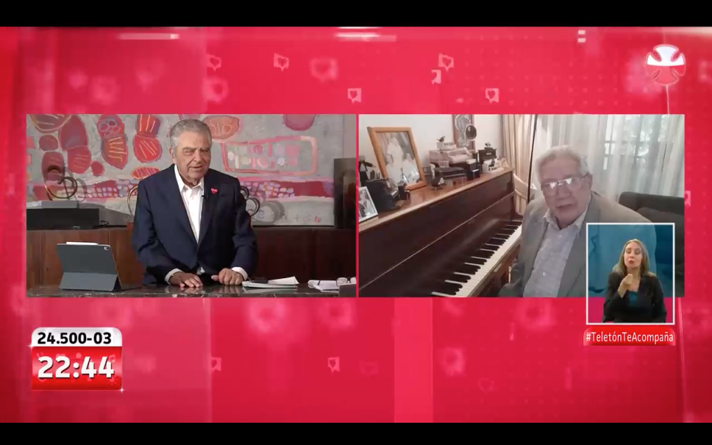 Don Francisco se emocionó con video de Valentín Trujillo para apoyar la Teletón