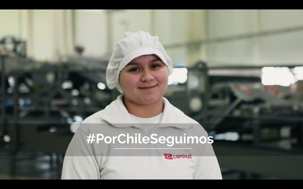 Carozzi realizó emotiva campaña para agradecer a sus trabajadores y garantizar abastecimiento de sus productos