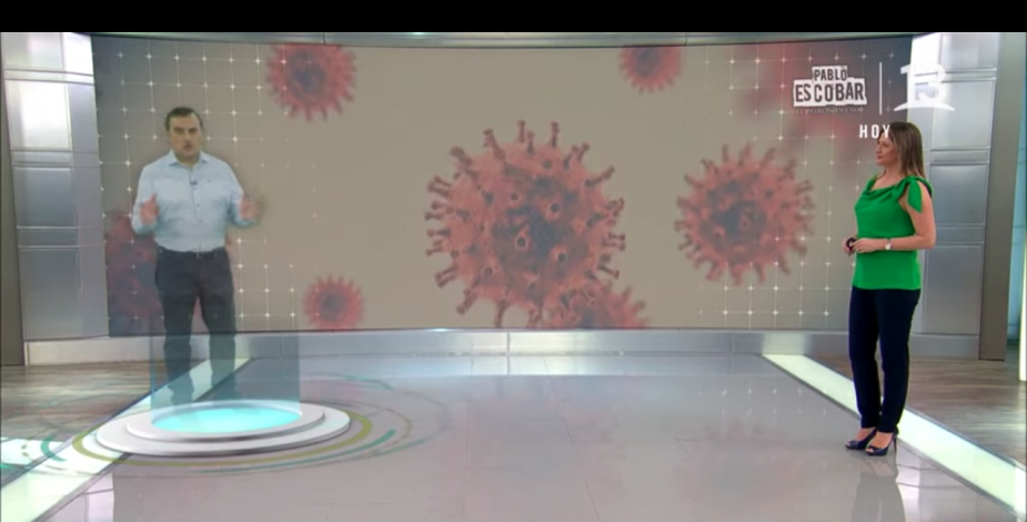 A lo "Star Wars": Ramón Ulloa explicó cómo se gestó su holograma en las noticias