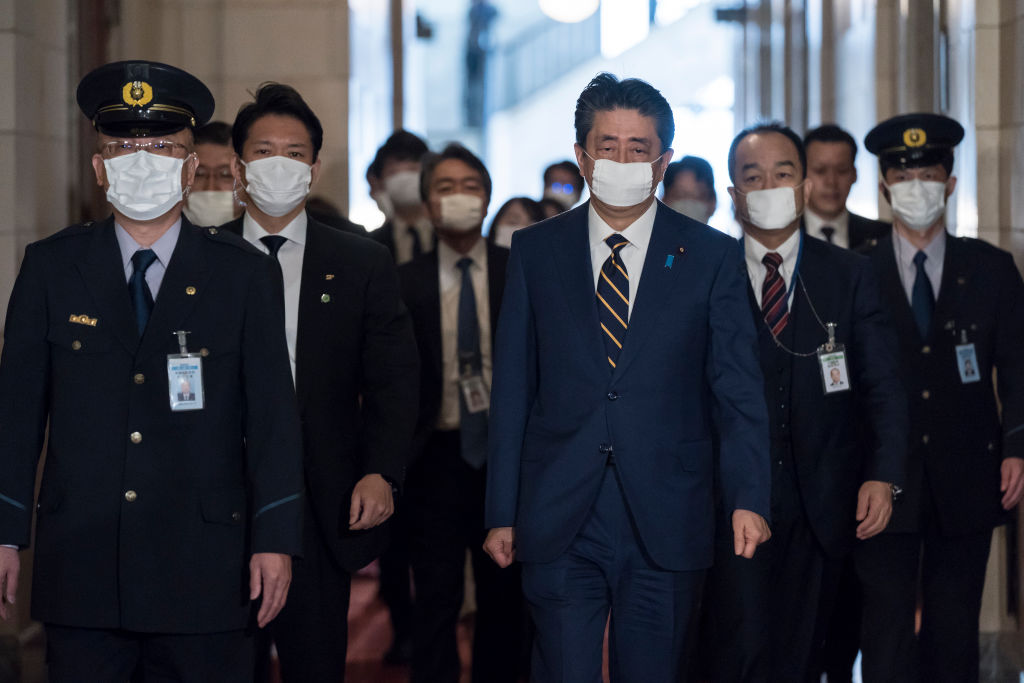 El primer ministro japonés Shinzo Abe