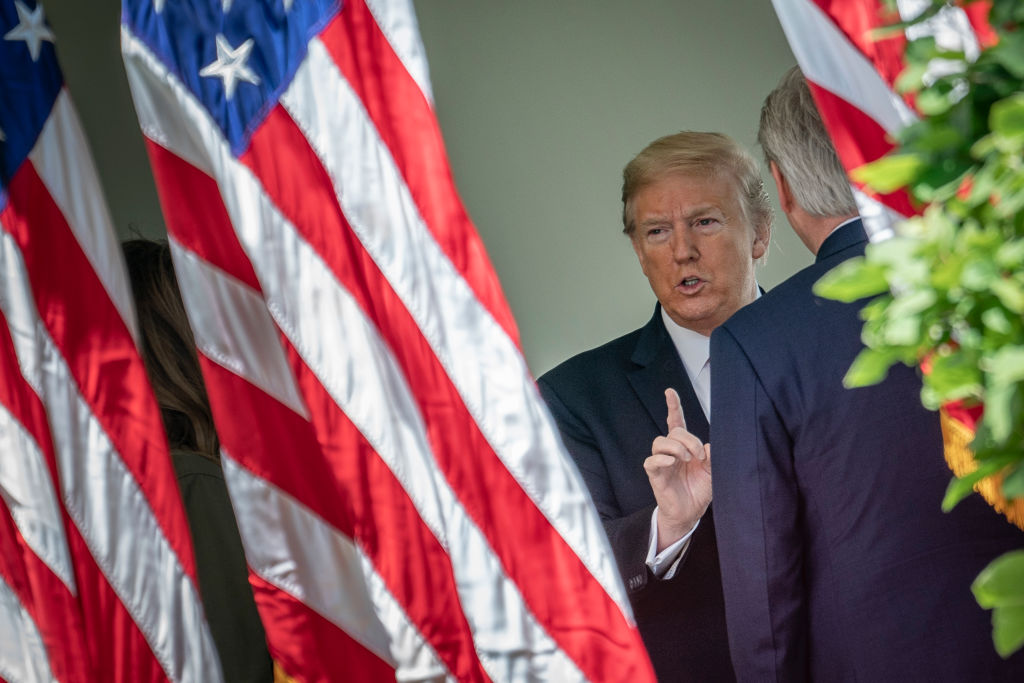 El gobernante republicano Donald Trump