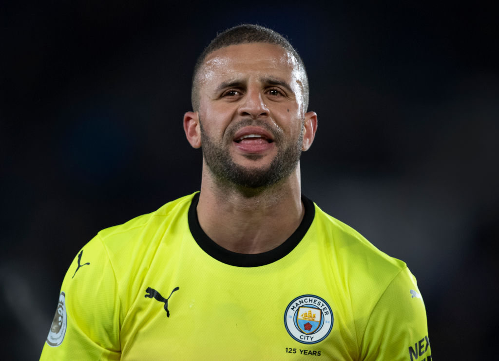 El defensor inglés Kyle Walker de Manchester City