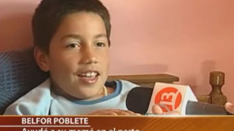 Así de grande está Belfor, el niño que protagonizó el viral chileno de "La mea volaita"