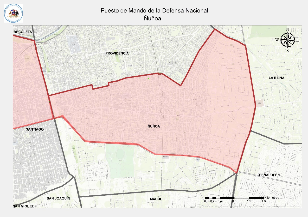Mapa De Los Sectores Que Estaran Con Cuarentena En La Region Metropolitana