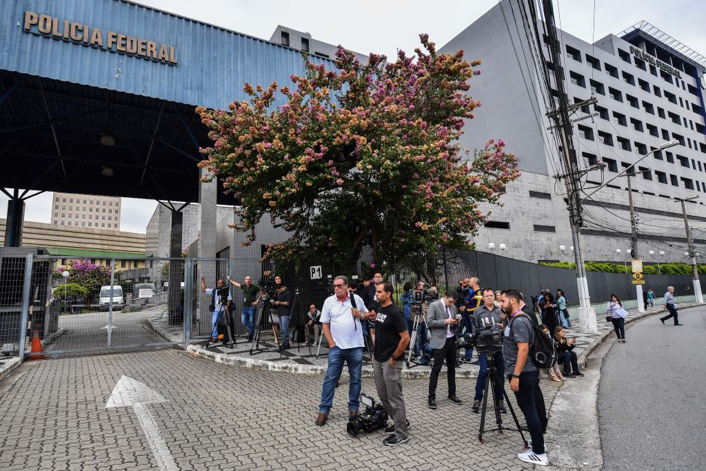 La sede de la Policía Federal de Brasil en Sao Paulo