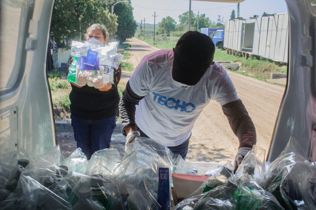 Marca dona 125 mil dólares a la ONG Techo