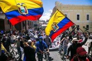 Masivas protestas en Ecuador contra el gobierno por manejo de la crisis del covid-19