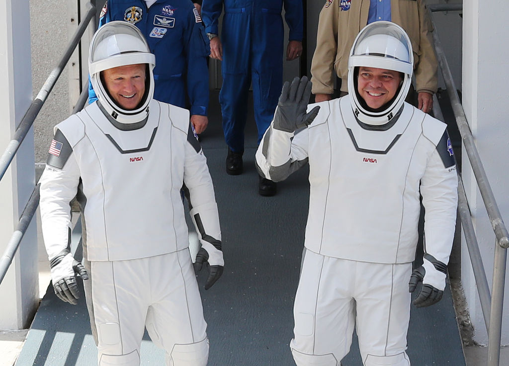 Doug Hurley y Bob Behnken, los astronautas de la misión.