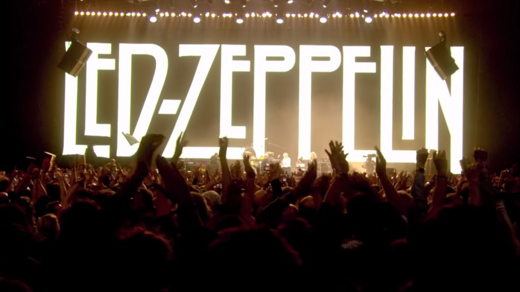 Led Zeppelin presentará concierto-película vía streaming en Youtube