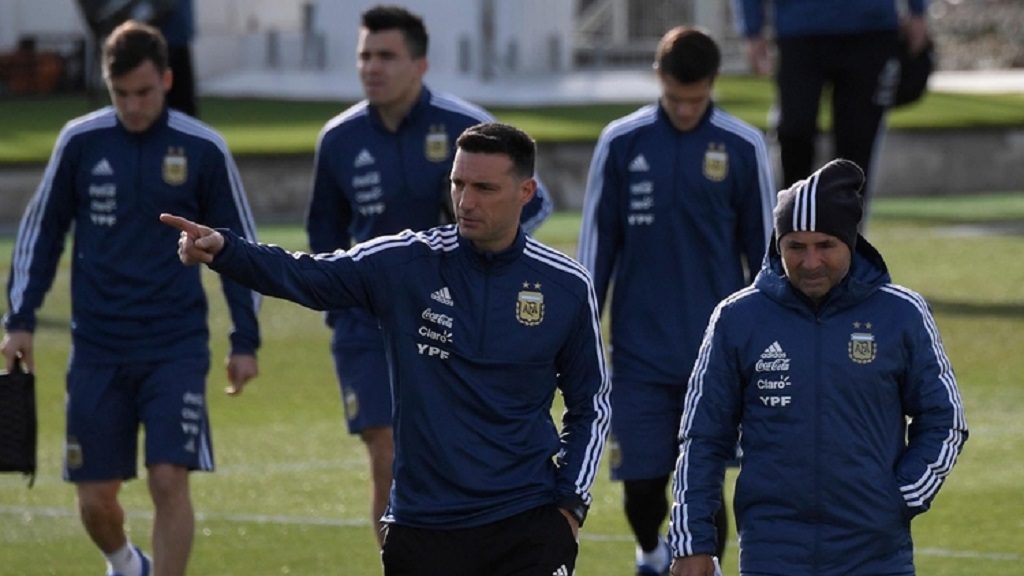 La confesión de Scaloni tras ser ayudante de Sampaoli en el Mundial de Rusia: "Nunca más hablé con él"