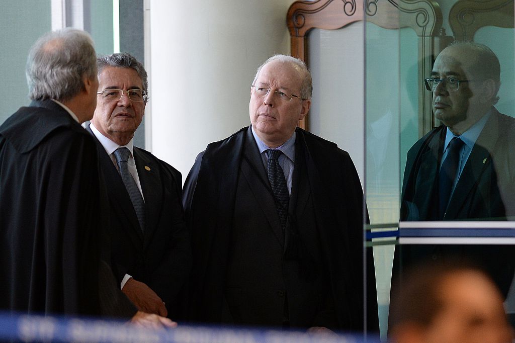 El ministro de la suprema brasilera Celso de Mello