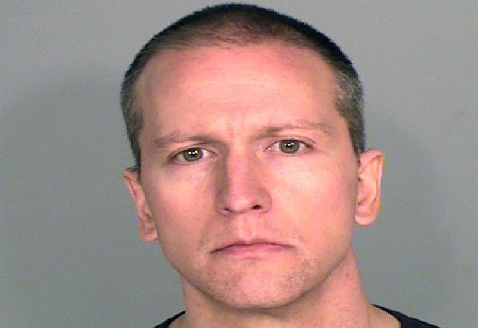 La imagen policial de Derek Chauvin