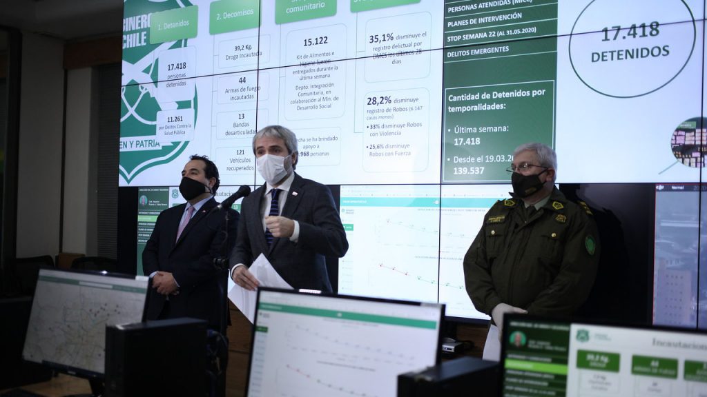 Blumel y plan de seguridad pública: "Una de las prioridades es el combate al crimen organizado y al narcotráfico"