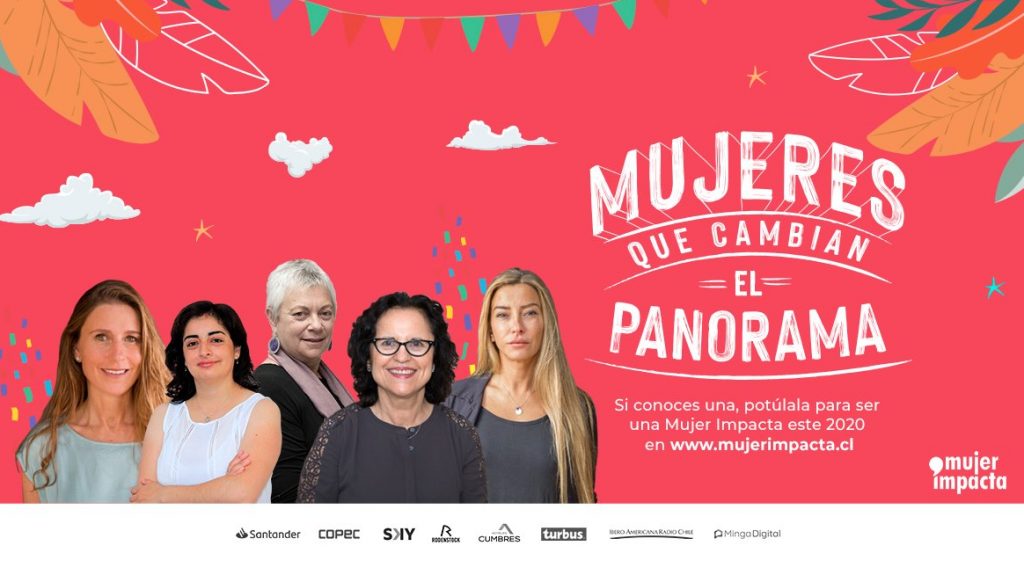 Premio Mujer Impacta 2020 se reinventa con ceremonia online y la participación de 50 mujeres