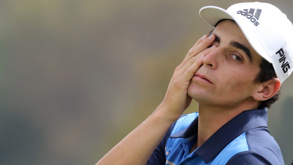 Joaquín Niemann tuvo una negativa jornada en el Saint Jude Invitational