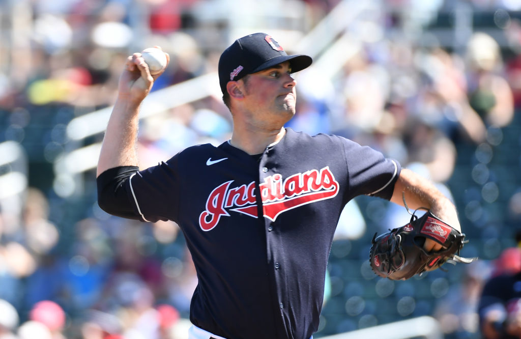 Un jugador de los Cleveland Indians