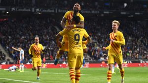 Arturo Vidal se convirtió en el cuarto máximo goleador del Barcelona en esta temporada