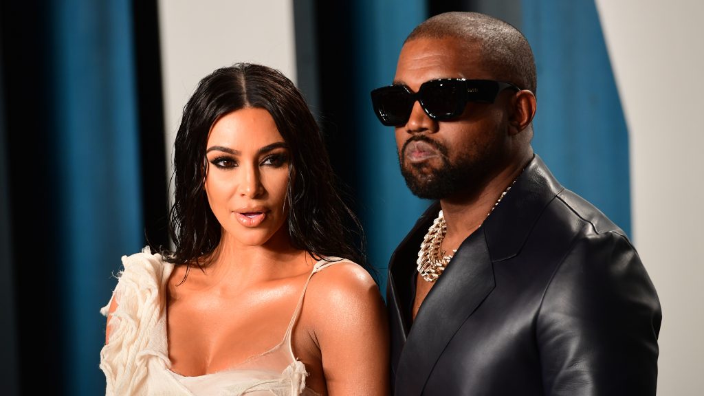 Kim Kardashian mostró su apoyo a la candidatura de Kanye West por primera vez