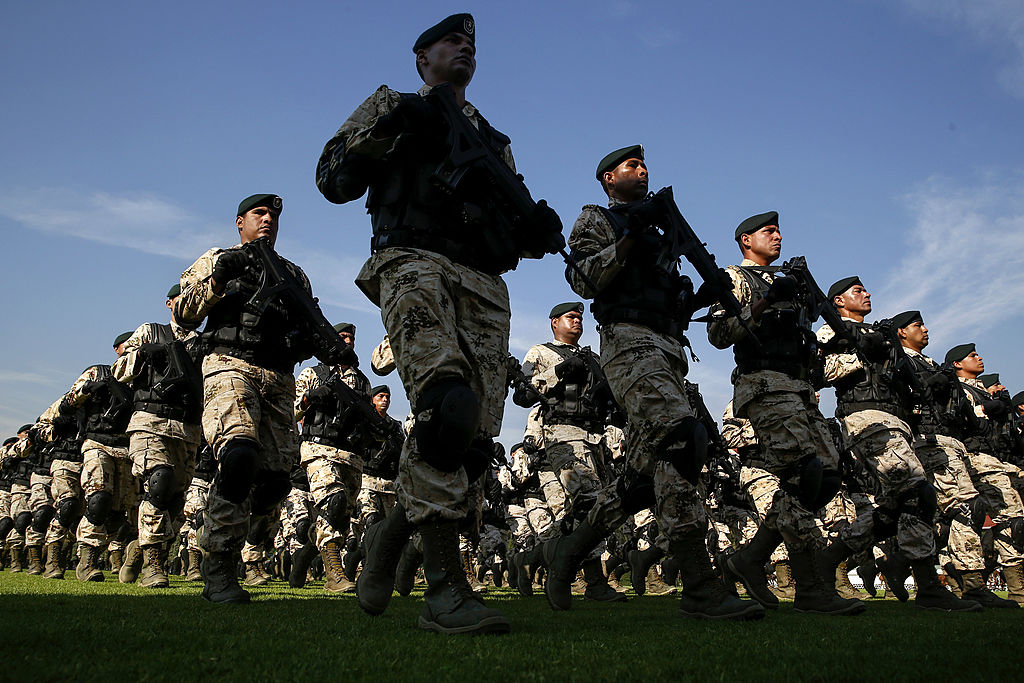 Efectivos del ejército mexicano